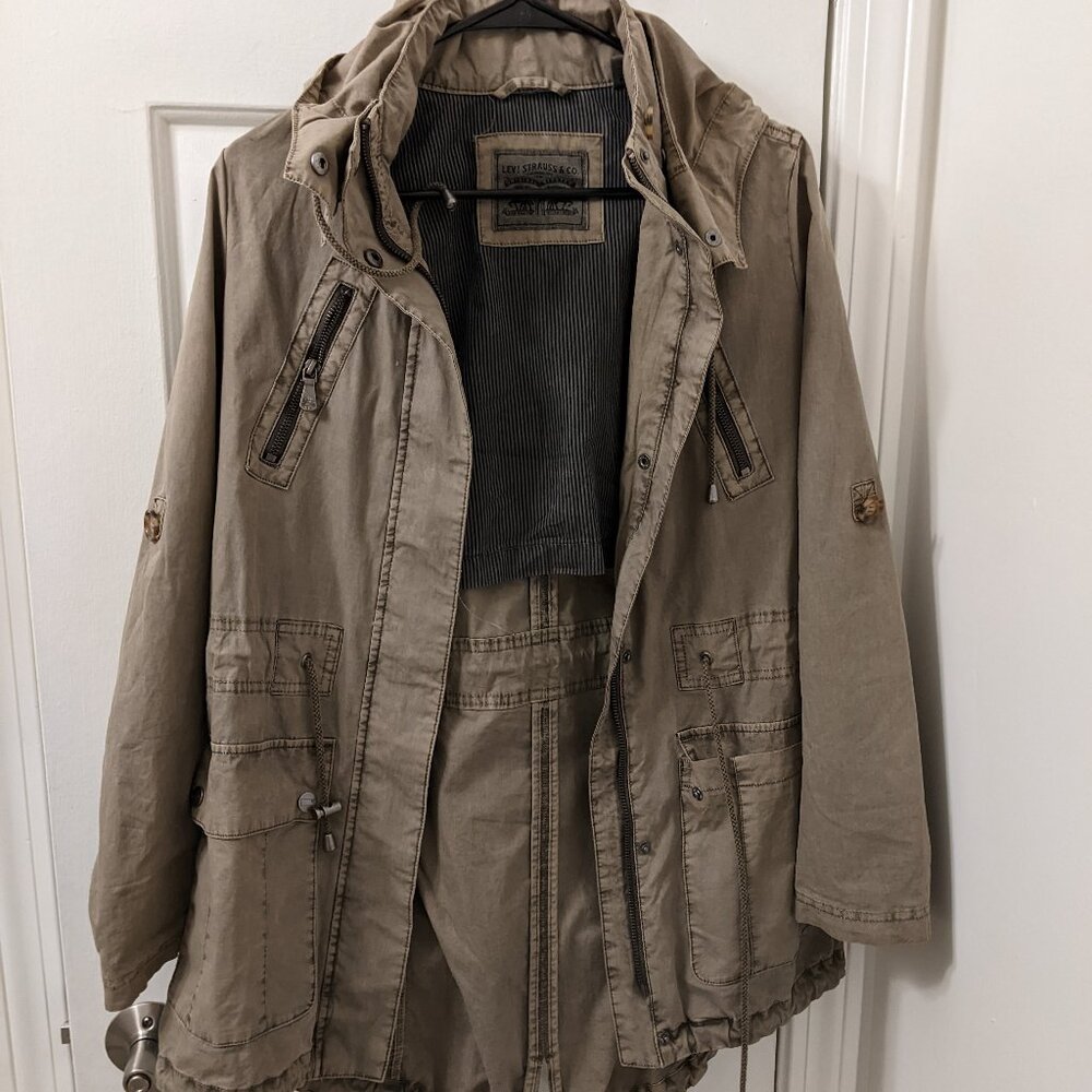 Levi's Women's Cotton Hooded Anorak Jack XS